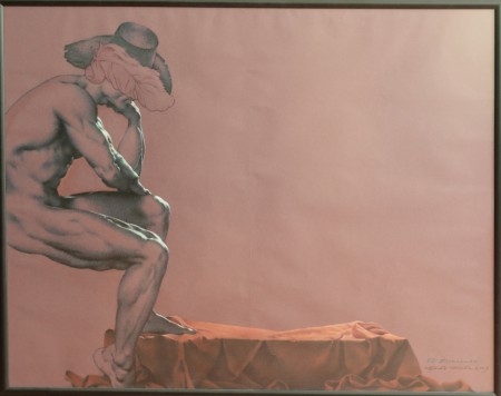 El Descanso /suchý pastel, 140x100 cm